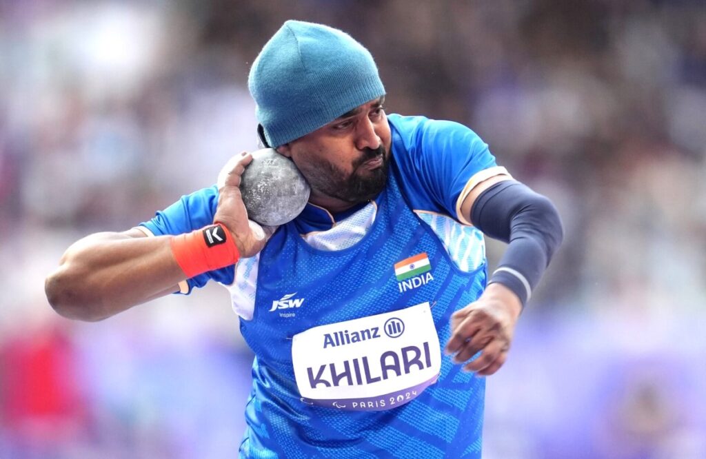 Paralympics: Indian Para-Athlete Sachin Khilari Wins Silver in Men's Shot Put F46 Category