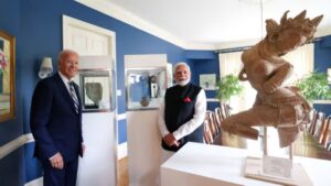 US Returns 297 Stolen Indian Antiquities During PM Modi’s Visit