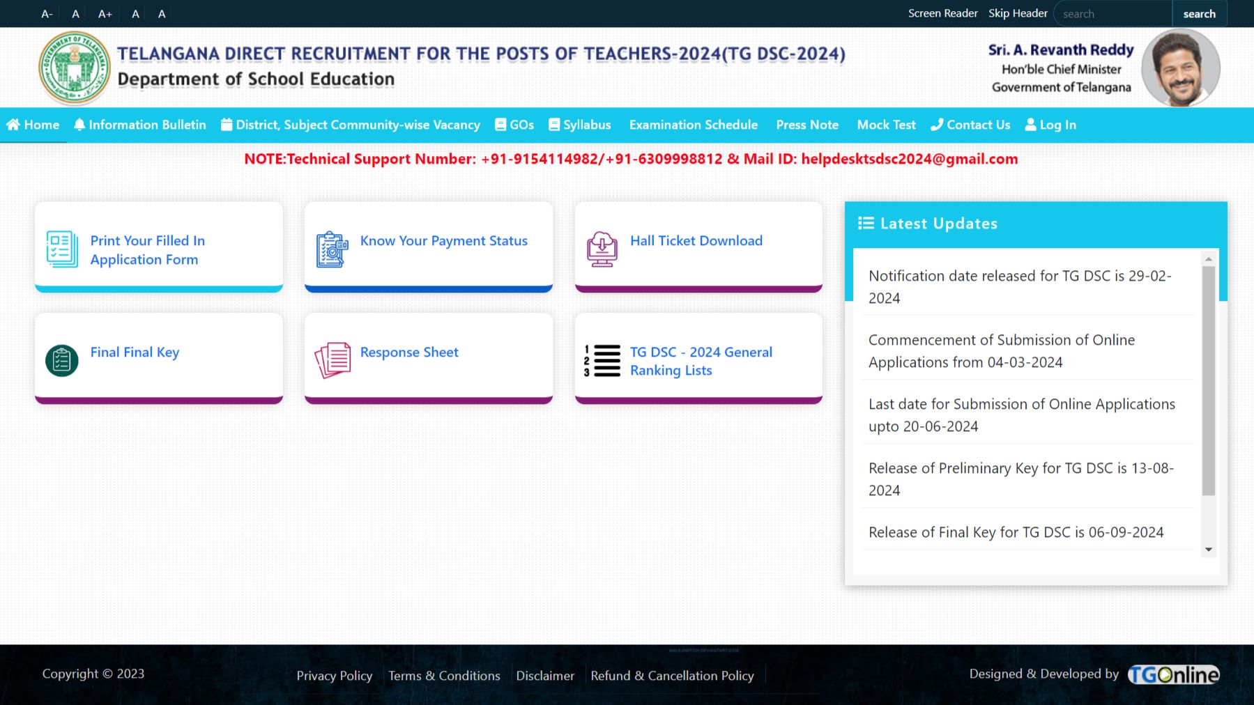 Telangana Teacher Recruitment Exam 2024 Result Released, Steps to Download