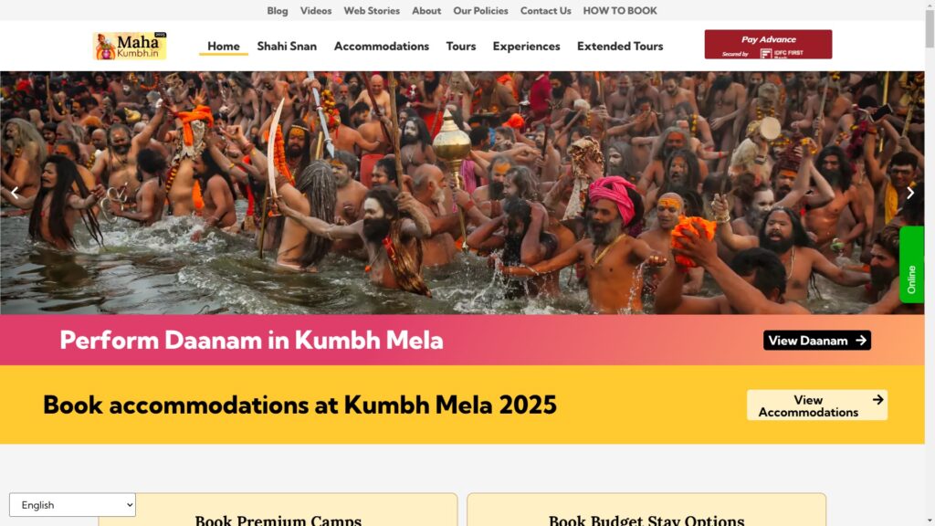 Maha Kumbh 2025 Website Draws Millions of Hits, Offers Comprehensive Guide for Devotees